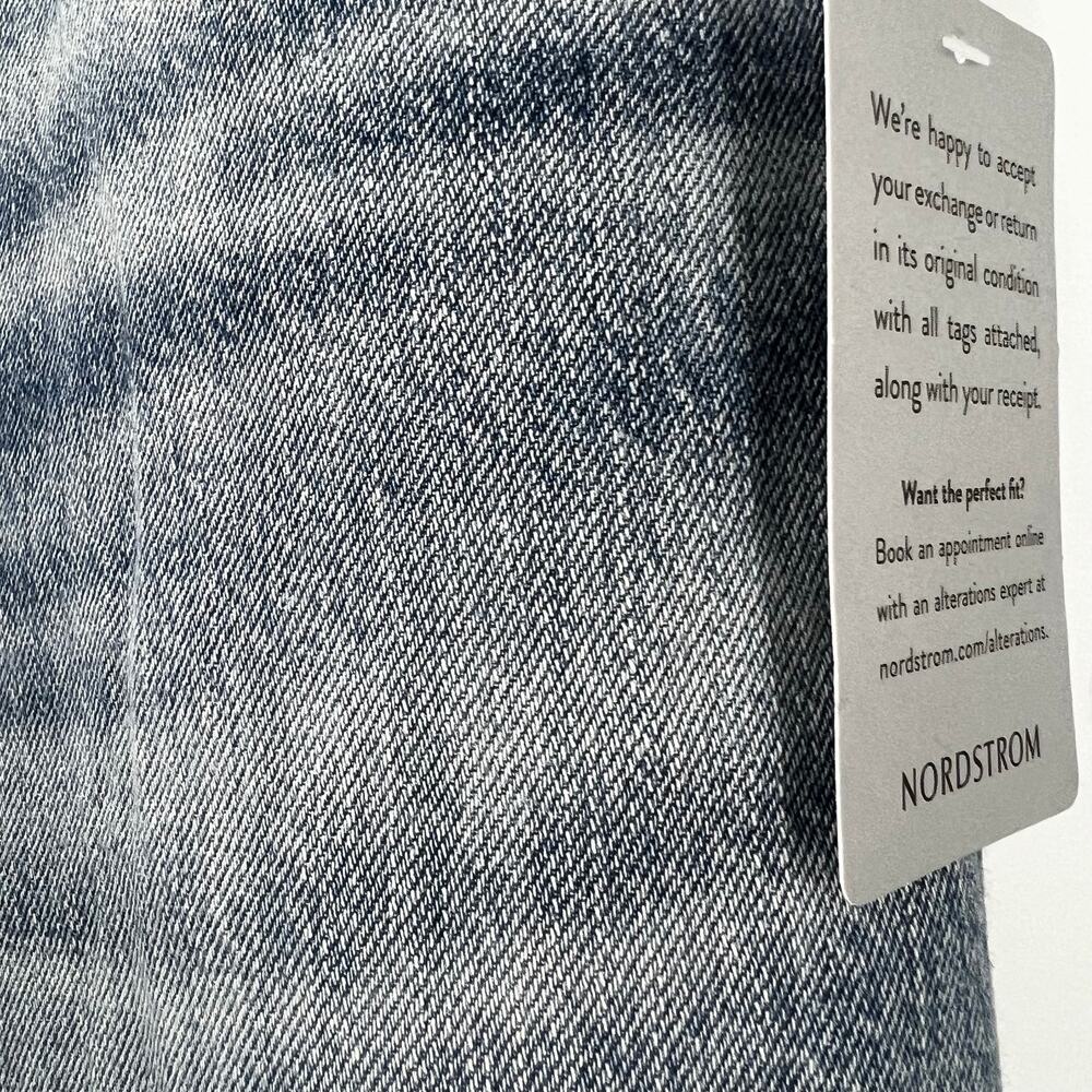 Re/Done Originals Low Rider Loose Wide-Leg Baggy Jeans Denim Blue Size 26 NWT - Picture 9 of 14